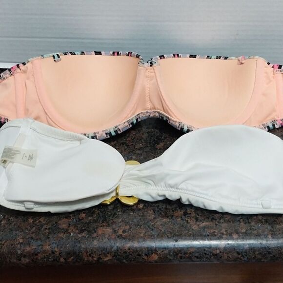 4 Victoria's Secret Bathimg Bikini Tops...Size S - Picture 4 of 14